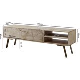 MID.YOU NIZKA OMARICA rjava, zlate barve | Shoptok.si