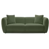 Bobochic Paris Zelena sofa 230 cm Bourbon -