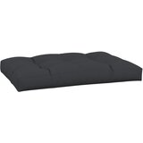  Jastuk za palete crni 120 x 80 x 12 cm od tkanine | Eponuda.com
