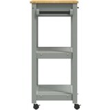  Kolica MONZA 60x40x90 cm od masivne borovine | shoptok.hr