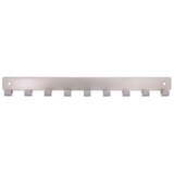 SIRO Zidna lajsna s kukicama (D x V: 366 x 41 mm, Broj kuka: 9 Kom., Poniklano) | shoptok.hr