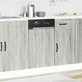  Plošča za pomivalni stroj Kalmar siva sonoma 45x1,5x67 cm, (21832516) | Shoptok.si