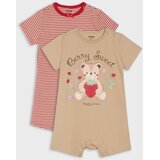 Sinsay Pamučni romperi 2 pack | shoptok.hr