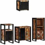  Set namještaja za kupaonicu 4 kom. Višebojno i crno | shoptok.hr