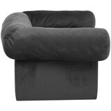 SOFA za pse s ladicom tamnosiva 75 x 50 x 38 cm plišana | Eponuda.ba