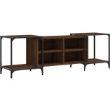 Maison Chic TV omarica - TV stojalo - Televizijska omarica rjavi hrast 153x37x50 cm inženirski les, (21699037) Cene