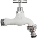 Slavina baštenska leptir 1/2" izlaz 3/4" metalni priključak za crevo