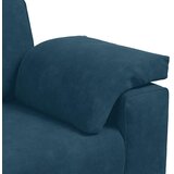  Dvodijelni set sofa s jastucima, plavi baršun | Shoptok.si