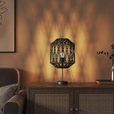  Sjenilo za svjetiljku crno Ø 23 x 28 cm od željeza i papira | Eponuda.com