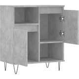  Komoda siva boja betona 60x35x70 cm od konstruiranog drva | shoptok.hr
