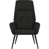  Stol za sproščanje črno umetno semiš usnje, (20934711) | Shoptok.si