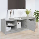 TV ormarić boja betona 102x35,5x36,5 cm konstruirano drvo | shoptok.hr