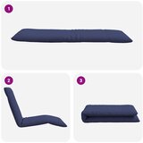  Sklopiva ležaljka tamnoplava 175x54x8,5 cm Oxford tkanina | shoptok.hr