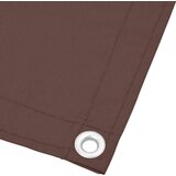  Balkonsko platno rjavo 120x700 cm 100 % poliestrski oxford | Shoptok.si