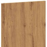 vidaXL Posteljno vzglavje artisan hrast 120x1,5x80 cm konstruiran les | Shoptok.si