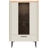 Jela Jagodina Vitrina V82-2KS1F/AI Air, 82x132x47 cm, Bela Cene