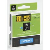 Dymo trak dymo D1 409180, 9 mm 7 m (črna/rumena), original | Shoptok.si
