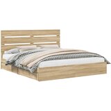  s od storage Sonoma hrast 180 x 200 cm Konstruirano drvo | shoptok.hr