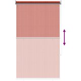  Vanjska roleta 90% blokada UV zraka Terrakota 60 x 140 cm HDPE | shoptok.hr