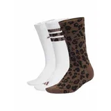 Čarape Leo Sock 3P KC5735, Braon-bele