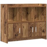 vidaXL Strani šal Star les 98,5 x 33 x 80 cm Inženirski les, (5000253328) | Shoptok.si