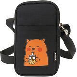  Capybara Shoulder Bag Adjustable Strap Black 20 x 14.5 cm | Shoptok.si