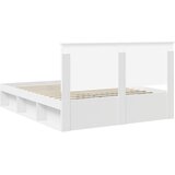  Krevetna konstrukcija Bijelo 160 x 200 cm Čvrsto borovo drvo | shoptok.hr