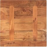 Stolna ploča 50x50x3,8 cm četvrtasta od masivnog drva bagrema | Shoptok.si