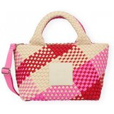 Verb To Do Ročne torbice Amelia Life Is Simple Bag - Pink/Red/Beige Rožnata Cene