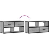 TV ormarić sivi Sonoma 80x31x39,5 cm Konstruirano drvo i metal | shoptok.hr
