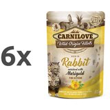 Carnilove cat wmm adult - kunec & ognjič, 85 g 6 x 85 g | Shoptok.si