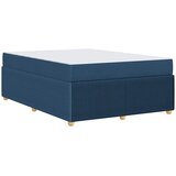  Krevetna konstrukcija s madracem Plava 140 x 200 cm tkanina | Eponuda.com