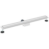  2 u 1 odvod za tuš Srebrno 100 cm Nehrđajući čelik 304 | shoptok.hr
