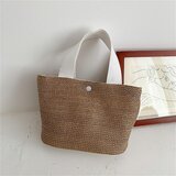 Venisymlis Modna Tkana Torba Za Poletne Počitnice Na Plaži Vintage Torbica Ženska Slamnata Torba, (22070114) | Shoptok.si