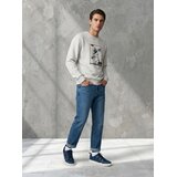 Sinsay Crewneck dukserica s printom comfort | shoptok.hr