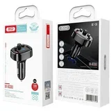 XO FM Transmiter Bluetooth BCC03 I auto punjac 18W 2u1 Crni