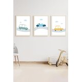 Wallity Uramljena slika Huhu151, 50x70 cm, 3 dijela | Eponuda.ba