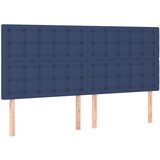  Krevet s oprugama i madracem plavi 160x200 cm od tkanine | shoptok.hr