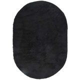 Maison Chic Visoka košata Preproga, Rug črna 300x200 cm poliester, (22120235) | Shoptok.si