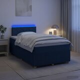  Boxspring krevet s madracem Plava 120 x 200 cm Tkanina | shoptok.hr