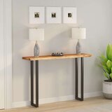 vidaXL Stolna ploča 140x30x2,5 cm pravokutna bagremovo drvo živi rub | shoptok.hr