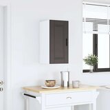 vidaXL Kuhinjski zidni ormarić Porto crni konstruirano drvo | shoptok.hr
