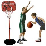 Magic Toys Košarkarska tabla nastavljive velikosti s stojalom in žogo 120-60cm Cene