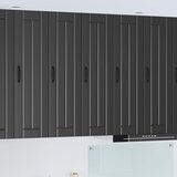  Ormar za Zid Lucca Crna 30 x 31 x 100 cm Konstruirano drvo | shoptok.hr