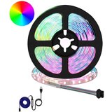  LED traka 4 pcs Crna i prozirna 300 cm Bakar i plastika | shoptok.hr
