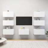 TV ormarići 7 kom bijeli 30,5 x 30 x 60 cm konstruirano drvo | Eponuda.com