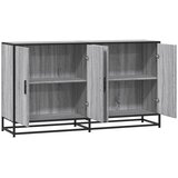  Komoda Siva Sonoma 134x35x76 cm Konstruirano drvo | Eponuda.ba