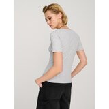 Sinsay Rebrasta majica s gumbima | shoptok.hr