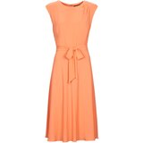 Polo Ralph Lauren Dolge obleke MARENDA Oranžna | Shoptok.si