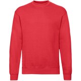 Fruit Of The Loom Men&#039;s Red Set-in Sweat cene